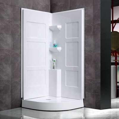 Acrylic Shower Wall Panels Top Cover Corner Shower Room Cabin