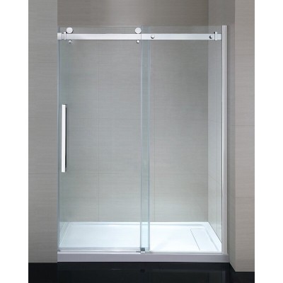 Glass Sliding Door Hardware Rectangular Frameless Shower Enclosure