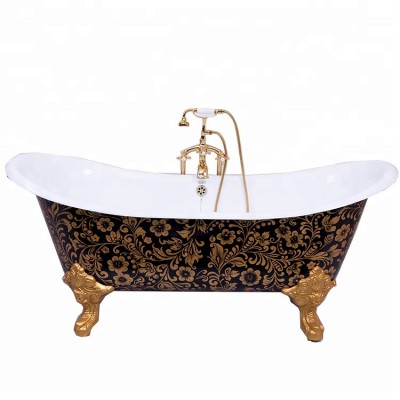 High Quality Custom Size Cheap Indoor Luxurious Cast Iron Bathtubs