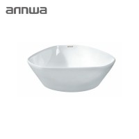 Ceramic wash basin glass bowl for bathroom