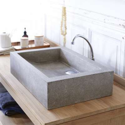 lavandino in pietra Terrazzo Stone Cement Granite Wash Basin Sinks