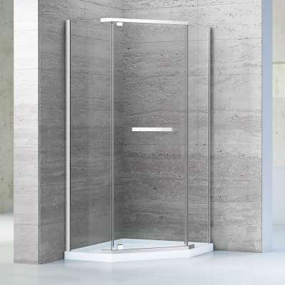 Hangzhou Tempered Glass Shower Room Bath Frameless Screen Shower Enclosure